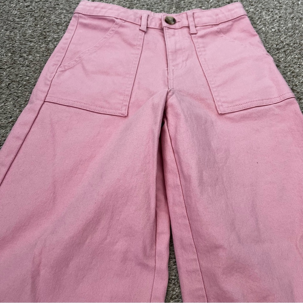 Epic Threads Pink Wide Leg Jeans Size 12